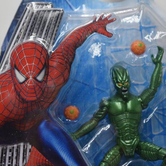 Spider-Man Movie 3 Green Goblin Pumpkin Bomb Battle Glider Factory New - Picture 3 of 9